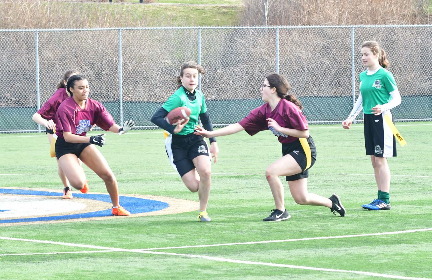 Knights cage Wildcats in Flag Football season opener
